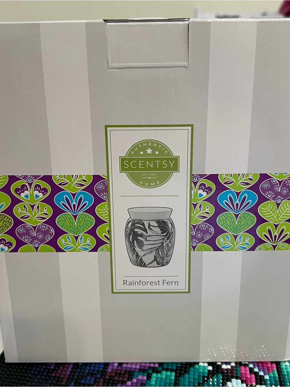 New Scentsy Warmer - Rainforest Fern